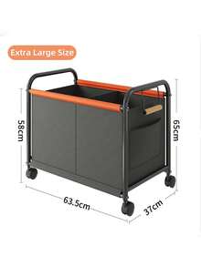 1 cărucior utilitar elegant cu roți pivotante, unitate de depozitare, organizator de bucătărie, depozitare jucării, cu mâner, multifuncțional, mobil, cărucior de depozitare, potrivit pentru birou, sufragerie, bucătărie, baie, organizator de gustări și jucării, raft de depozitare mobil cu roți, excelent pentru organizarea casei și a biroului, cadou de sărbători, cadou pentru copii