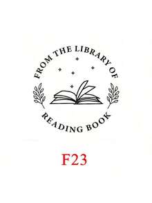 Personalisierter Buchprägestempel (1 Stück), individueller Buchprägestempel, Prägestempel "Aus der Bibliothek", Geschenk für Bücherliebhaber, Bibliotheksprägestempel, Logoprägestempel, personalisierter Hochzeitsprägestempel, Papierprägestempel, Valentinstagsgeschenk, Handprägestempel, multifunktional, dekorativ, wiederverwendbar, modern, bunt, niedlich, Vintage, Cartoon, Kawaii, individuell, personalisiert, einzigartig, maßgeschneidert, für Mitarbeiter, Kunden, Studenten, für Büro/Arbeit/Schule, Bürodekoration