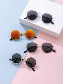 Kids Fashion Glasses - Cute Infant Glasses, Suitable For Boys And Girls - Children's Gift - Glasses Suitable As Outdoor And Daily Travel Photography Props - 彩色 - 查看 6