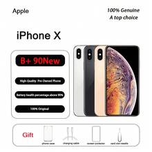 Apple iPhone X đã qua sử dụng (tình trạng B+) còn mới 90%, chức năng hoạt động hoàn hảo và có một số dấu hiệu sử dụng rõ ràng trên ngoại hình. Pin đã được thay thế bằng pin mới. - Màu sắc ngẫu nhiên, chất lượng tốt nhất trước - Xem 6