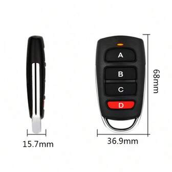 Garage Door Remote Control Cloning, Copying Access Control Remote, Rolling Shutter Remote Control