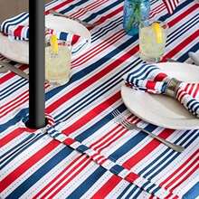 DII CAMZ37336 TC OUTDOOR PATRIOTIC STRIPE 60X84",(132.1 cm (Redondo)) - Multicolor - Ver 7