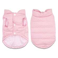 Dog Winter Coat Small Medium Dogs - Lightweight Warm Pet Clothes For Girls, Pink XX-Large - Puppy Cold Weather Coat With V-Neck &Amp; Belly Protection - 多色415 - 查看 1