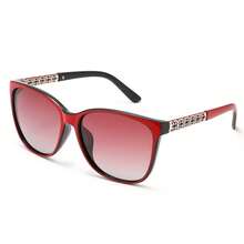 1副新款时尚TR记忆镜框偏光太阳镜，男女通用偏光UV400防眩光 - 彩色 - 查看 15