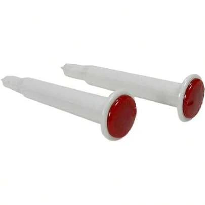 Disposable Cooking Thermometer Turkey, Pack Of 2, Red - Button Pops - When Turkey Reaches 180, Oven, Microwave Fryer