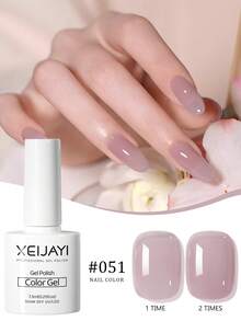 XEIJAYI 7.3ml 24色凝胶指甲油浸泡式UV LED美甲凝胶女士美甲工具时尚美甲家用沙龙美甲DIY四季时尚 - 彩色 - 查看 28