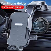 Adjustable Vertical & Horizontal Car Dashboard Phone Holder - Compatible With All Phones, Made Of ABS Material, Car Phone Mount - Black - View 13
