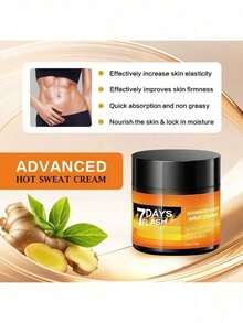Hot Body Shaping Cream For Weight Loss Muscle Fitness Improvement Cellulite Burning Fat Burning Sweat Slimming - 彩色 - 查看 5