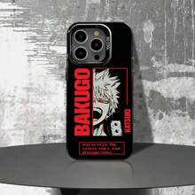 Bakugou Katsuki Hero A-Academia Case Compatible With 17, 16, 15, 14, 13, 12, 11, Pro, Air, Plus, E Black Matte Shockproof Cover.Halloween Accessories.Cute Phone Cases,Gifts For Women,Boyfriend Gifts,Christmas Gifts,Compatible With IPhone17Pro Max - z5 - 查看 8