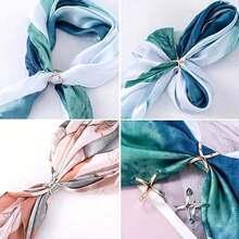 1/2/3/5/10个装 X 型丝巾夹，服装胸针蝴蝶结丝巾夹，皮带扣丝巾夹，披肩夹，胸针夹，多功能丝巾夹，馈赠亲朋好友的绝佳礼物