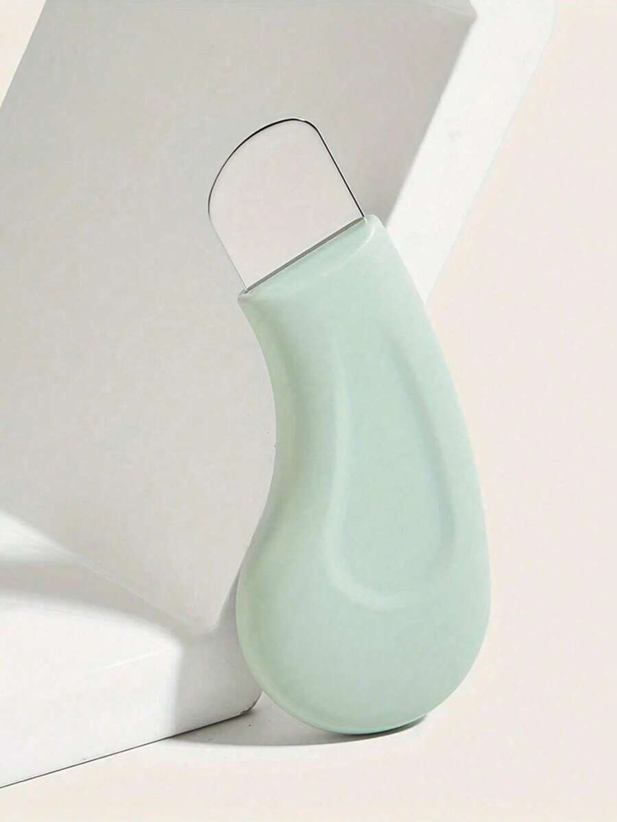 1pc Blackhead Removal Tools, Silicone Nose Blackhead Remover, Green And Pink Blackhead Remover, Facial Scraper, Deep Cleansing Master, Pore Extractor, Gentle And Skin Scrub, Suitable For Skin And Nose, Blackhead Peeling Machine Output Device, Home Beauty Peeling Instrument For Pore Cleaning, Ergonomic Blackhead Scraper