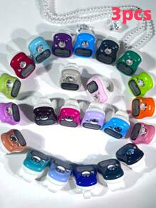 عبوة مصغرة أنيقة متعددة الألوان لعداد الخواتم، عداد صغير محمول بسيط لتسبيح الصلاة 0-99999، عداد صلاة عربي شرقي، عداد للناس، عداد متعدد الأغراض - متعدد الألوان - مشاهدة 12