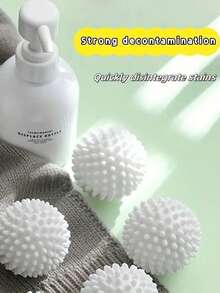 Reusable Laundry Balls - Remove Lint, Soften Fabrics, Prevent Tangling, Reduce Wrinkles, No Electricity Needed, Laundry Accessories, Extra Large Laundry Dryer Balls, Washing Machine Balls, Dryer Balls, Dryer Sheets, Anti-Cling - Multicolor - View 7