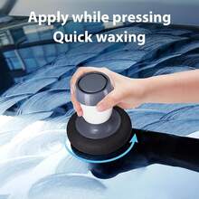 Kit de Cera para Coche 5 en 1 con Buffer y Herramienta de Reparación de Arañazos - Kit Profesional de Detallado de Coches con Cera, Pulidora, Recubridor, Removedor de Arañazos - Sistema Todo en Uno para el Cuidado del Coche para Vidrio, Plástico, Pulido, Recubrimiento y Removedor de Arañazos - Ideal para Vidrio de Coche, Interior de Plástico - 1 pieza - Ver 1