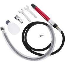 Juego de Máquina de Pulir Neumática Amoladora de lápiz Portátil Pequeña Pluma de Viento de Aire Herramienta Neumática de 90i/min para Cortar Plástico Piedra Madera 58000RPM - 1 - Ver 9
