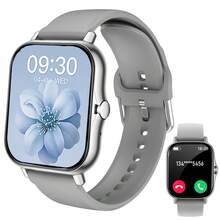 Men'S & Women'S Full Touchscreen Smartwatch, Wireless Call And Answer, Large Capacity Polymer Battery, Ultra-Long Standby Time, Fashionable Minimalist Style, Ultra-Thin Narrow Frame Design, High-Definition Resolution Screen, Multi-App Notifications - 金色 - 查看 9