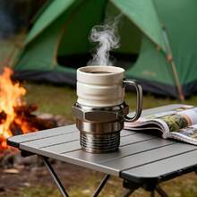 1pc Spark Plug Shaped Mug, Automotive Themed Coffee Cup, Mechanic Boyfriend Gift, Heat-Resistant Men's Mug, Father's Day Christmas Gift, Garage Workshop Decor, Coffee/Water Dual-Use Cup, Car Enthusiast Gift, Unique Coffee Mug, Themed Beverage Container, Durable Cup, Mechanical Presentation, DIY Mechanical, Car Enthusiast