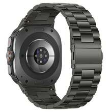 适用于三星 Galaxy Watch 8 44mm/40mm 和 Galaxy Watch 8 Classic 46mm 的金属表带，男女通用无缝隙不锈钢表带 - Galaxy watch 8/8 Classic - 查看 11