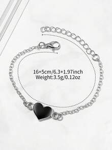 2 Stücke/Set Damen Mode minimalistische Uhr mit kleinem Ziffernblatt Quarzuhr + Armband - Silber - Übersicht 6