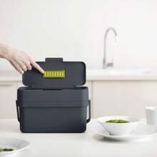 Joseph Joseph Compo 4 Compost Bin Waste Caddy - Than chì - Xem 6