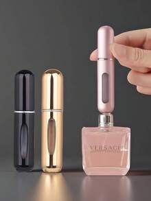 5/3 件迷你可填充旅行香水雾化器套装、5ML 可填充旅行香水瓶、可填充香水瓶、旅行香水喷雾器、1/2/4/10/20 件迷你便携式香水雾化器、旅行和户外必需品、度假和露营配件、女士和男士香水 - 彩色 - 查看 2