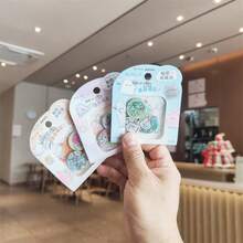 Random Color & Style Cute Cartoon CRUX Official Yuyu Family DIY Scrapbooking Decorative Stickers, Planner Stickers, Sticker Sheets, Stamp Refills - 1 Pack - Multicolor - View 7