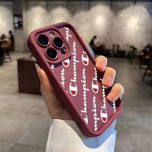 Funda de Teléfono de Lujo C-Champions Compatible con  17 16e 16 15 14 13 12 11 Mini Pro Max Air X XR XSMAX 8 7 Plus, Cubierta Trasera Suave de TPU Anticaídas, Funda para teléfono de TPU,Tema de Anime,Construcción Flexible,Usuarios de ,Regalos - Color 1 - Ver 5