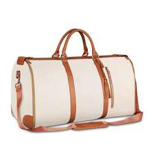 1PCS Deluxe Large Capacity Duffel Bag - Multi-Functional Shoulder And Crossbody Tote Bag With Two Size Options With Wet/Dry Pocket And Dual Side Pockets For Travel And Fitness - trắng - Xem 9