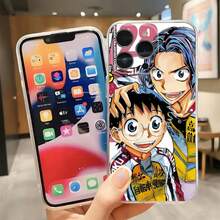 Yowamushi Pedal Handyhülle Transparent kompatibel mit  15 Plus 16 Pro Max 14 Pro 11 12 Pro 13 7 8 X XR XS SE Rückseite, Hülle kompatibel mit  17 Pro Max Hülle,  17 Pro Hülle,  17 Hülle,  16 Pro Max Hülle - Z4 - Übersicht 4