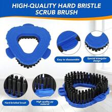 Spin Mop Scrub Brush O Cedar RinseClean 2 System U2013 O Ceda Scrub Brush Attachment 2 PC, Oceda Scrubber Mop Bathroom, Kitchen, Tile And Floor Cleaning - 2 - Xem 7