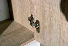 Dmora Dda - Schrank, Weiß 30x77x115 cm, 6 Fächer