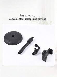 1pc Adjustable Telescopic Slouchy Desk Mount Stand, For Streaming, Video Calls, And Selfies - Multicolor - View 4