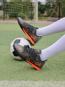 New Men's Low-Top Anti-Slip TF Cleats Soccer Shoes For Match, Training, Outdoor Grass Field