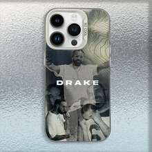Funda para teléfono Singer Rapper D-Drake para 17,16,15,14,13,12,11,Pro,MAX, cubierta blanca mate a prueba de golpes - Z4 - Ver 5