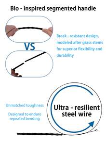 逗猫棒玩具，带羽毛和铃铛，钢杆吸盘底座，自娱自乐猫玩具 | 趣味猫玩具 | 耐用猫玩具，人造纤维羽毛逗猫棒，猫咪用品 - 紫色 - 查看 12