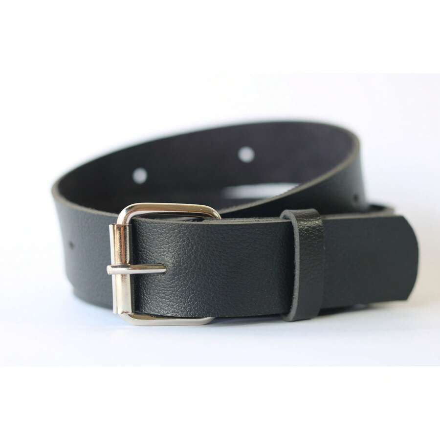 Women's Basic Belt Square Buckle Simple Elegant / Plus Size Casual - 黑色 - 查看 1