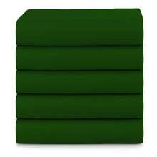 5 Toalhas Cobre Mancha Oxford Buffet Festas Decoração Restaurante 75x75cm - Verde - Visão 6