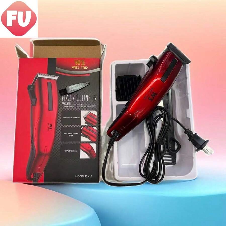 High-Power Corded Hair Clipper (Color Randomly Selected) - Multicolor - View 1