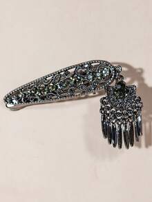 水钻花朵装饰发夹 波西米亚风 情人节 爪夹 发爪 发卡 发饰