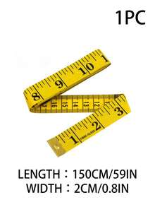 1PC/5PCS Double-Scale Soft Measuring Tape, Sewing-Specific Tape Measure Suitable For Measuring Body Length, Arm Circumference, Chest Circumference, Used For Scientific Weight Loss And Cutting Clothing Sizes, Acrylic Soft Tape Measure