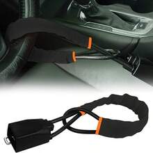 1个通用型汽车方向盘锁 - 安全带扣防盗锁，配有3把钥匙，适用于卡车/SUV/厢式货车/房车驾驶员的重型安全工具 - 彩色 - 查看 9