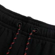 Under Armour UA HW Terry Rose Joggers, Men's Knit Pants, Casual Everyday Commute Trousers, Outdoor Training Running Pants, 1379691-001 - Black - View 3