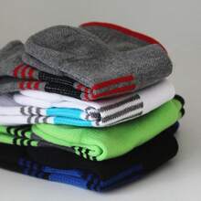 Calcetines Deportivos Hombre 4 Pares Transpirables Ligero Compresión para Correr Gimnasio Ciclismo Diario, 2 blanco 2 negro, 42-45 - 1 - Ver 6