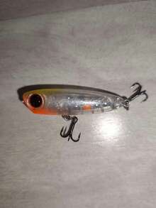 3.5克水面系钩路亚套装，新款漂浮铅笔型路亚，适用于白斑狗鱼、鲶鱼及其他鱼类 - 彩色 - 查看 17