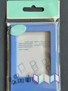 1pc/6pcs Magnetic Instant Photo Frame, Magnetic Combination Display Stand, 3-Inch Magnetic Adsorption Frame Can Be Attached To Metal Surfaces