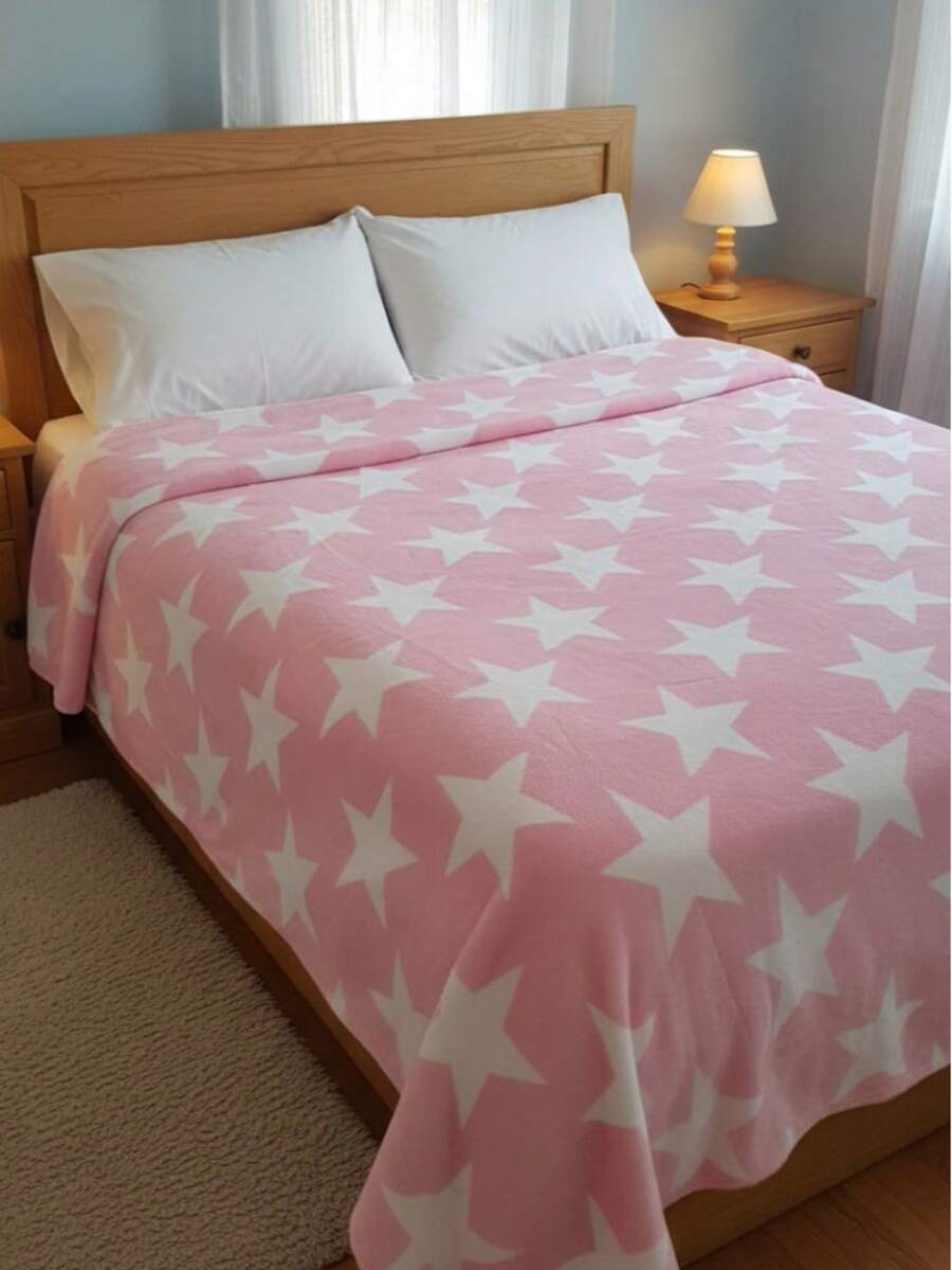 Comforters - Pink and White - View 1