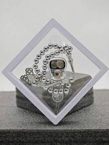 1 Set Of High-End Packaging Ring Counter, Counter Ring+Prayer Bead Bracelet, Used For Muslim Prayer, Gift Giving At Gatherings, Step Counting During Exercise, Etc
