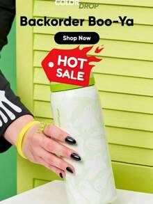 New Original OWALAS 32oz Halloween & Christmas Limited Edition Water Bottle Start Your Mysterious Journey With "Midnight Bell" And "Dancing With The Ghosts", "It's Boring Without You" And "Happy Halloween". "Trick Or Treat" - 32OZ-水杯 - 查看 2