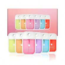 6pcs/3pcs/1pc 45ml Various Scents Of Water-Free Hand Sanitizer, Hyaluronic Acid Spray Hand Sanitizer Fragrance Spray Sand Sanitizer, Portable Travel Hand Sanitizer Two Printing Appearances Will Be Shipped Randomly. - 彩色 - 查看 1