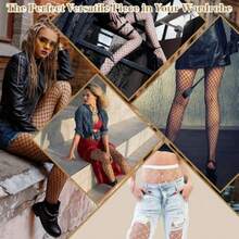 Fishnet Stocking For Women High Waist Tights Women Fishnet Tights Neon Fishnets Pantyhose Stockings,29669012 - xanh quân đội - Xem 6